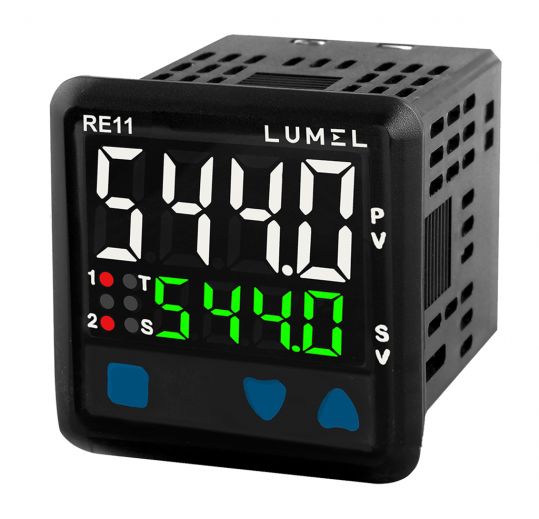 Sifam Tinsley RE11 Panel Mount On-Off Temperature Controller 2 Input, 2 Output Relay, SSR 85V PID Controller, On-Off