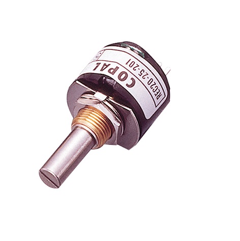 Nidec Components 5V dc 25 ppr Pulse Optical Encoder with a 8 mm Round Shaft, Panel, Wire