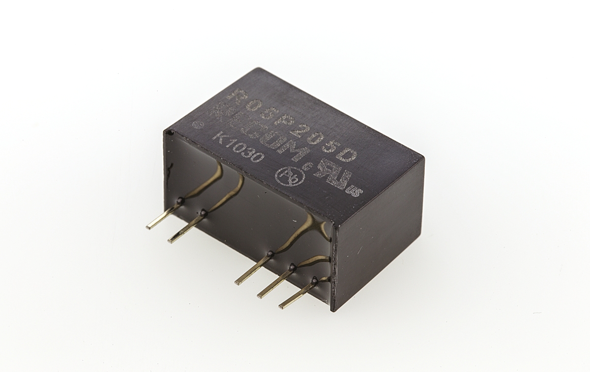 Recom REC3 DC/DC Converter, 15V dc/ 100 mA, 24V dc Input, 20.4V Input 3 W, Through Hole, 85 °C Max Temp -40 °C Min Temp,