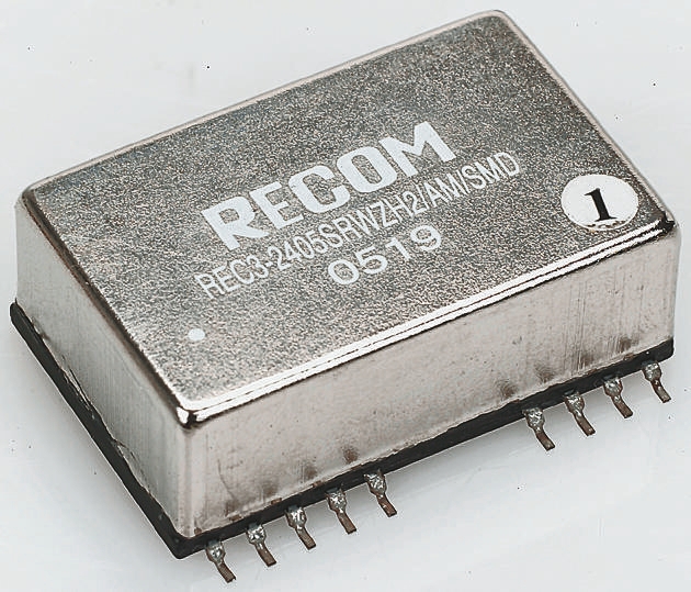 Recom REC3 DC/DC Converter, 15V dc/ 100 mA, 36V dc Input, 9V Input 3 W, Surface, 85 °C Max Temp -40 °C Min Temp Surface