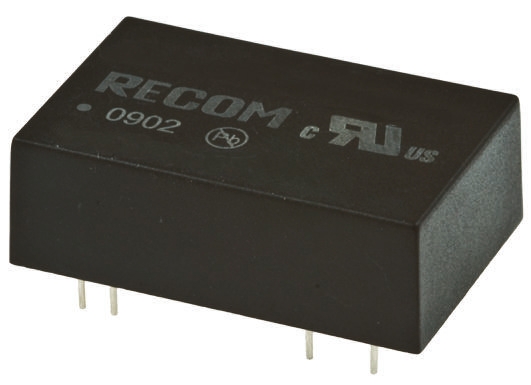 Recom REC3 DC/DC Converter, 15V dc/ 250 mA, 24V dc Input, 18V Input 3 W, Through Hole, 85 °C Max Temp -40 °C Min Temp,