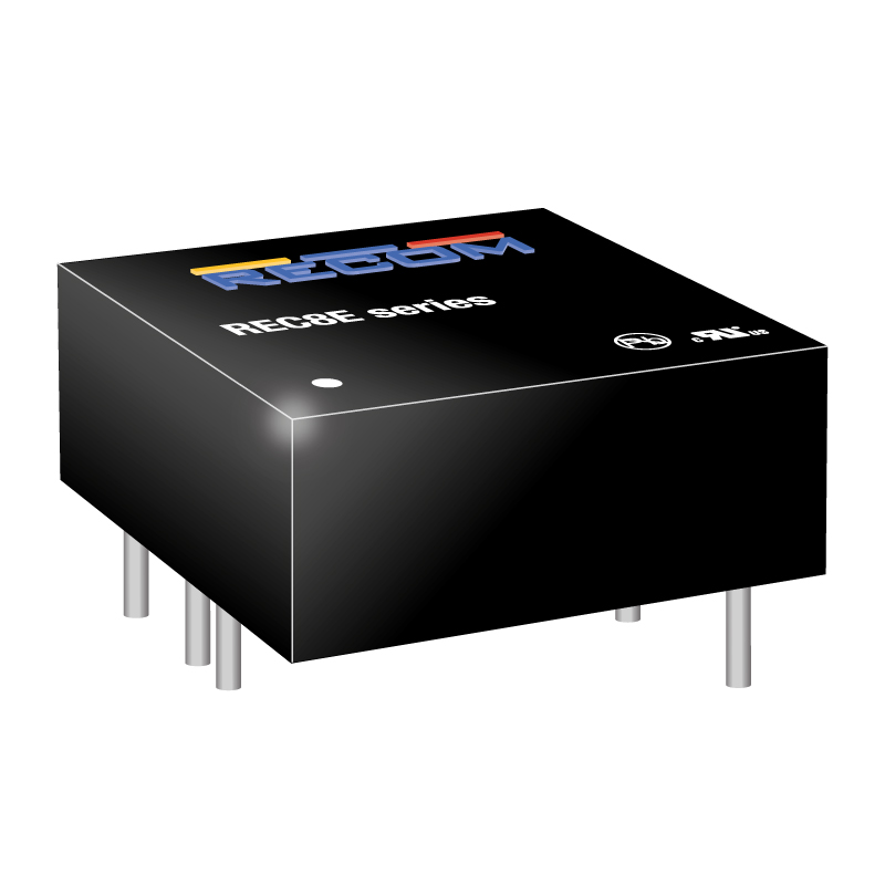 Recom REC8E DC/DC Converter, 15V/, 36V Input, 18V Input 3 W, Through Hole, 85 °C Max Temp -40 °C Min Temp, 6-Pin 1 x 1