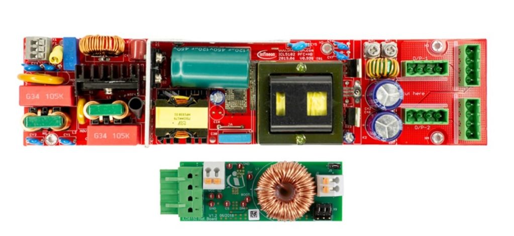 Infineon REFLLCBUCK4CH320WTOBO1 REF-LLC-BUCK-4CH-320W LED Driver Development Board for ICL5102 LED Driver IC