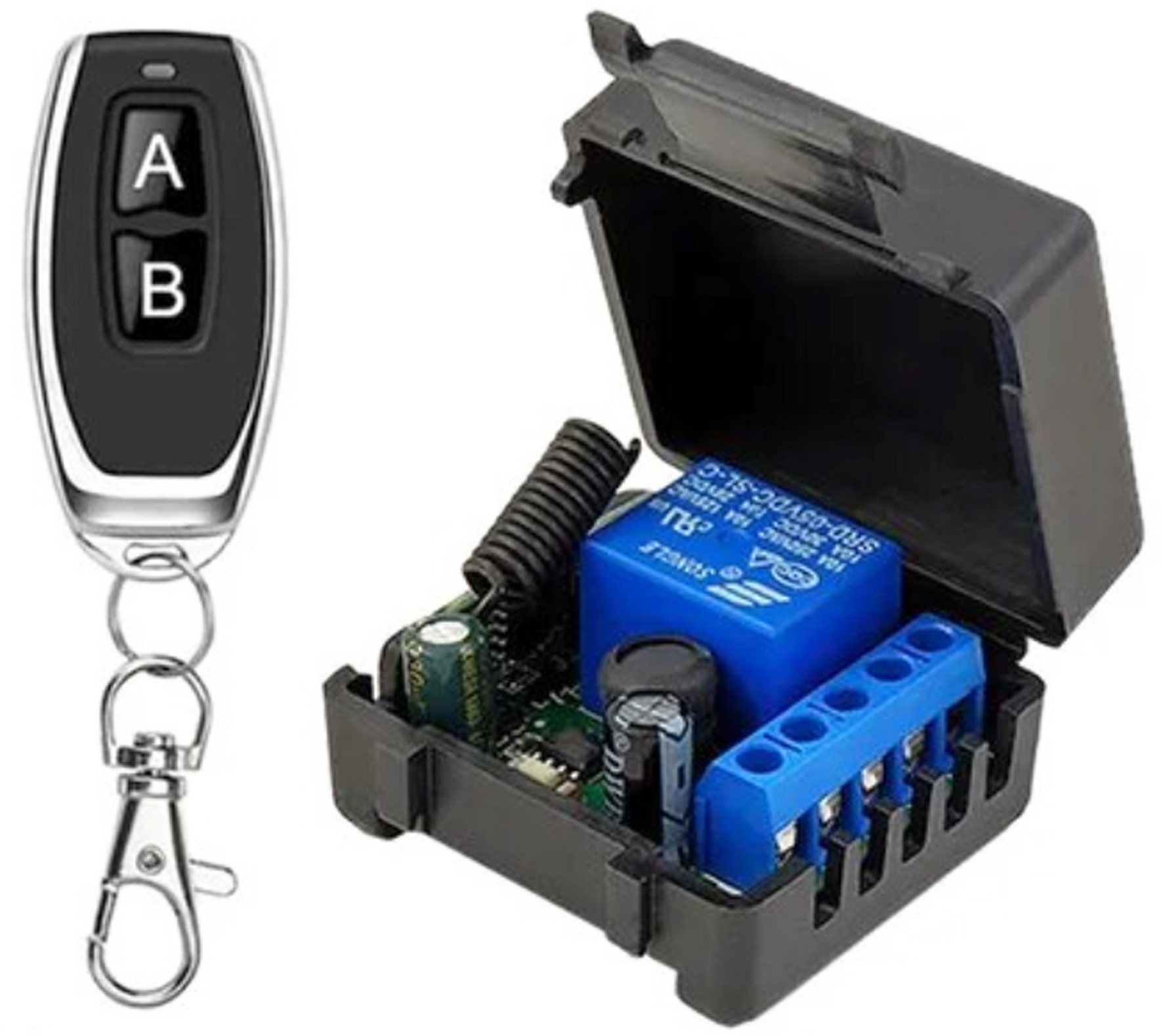 Seeit REM01-1CH-5-24V Relay Control Card OOK, ASK Module for Remote Control Switch 433 MHz REM01-1CH-5-24V