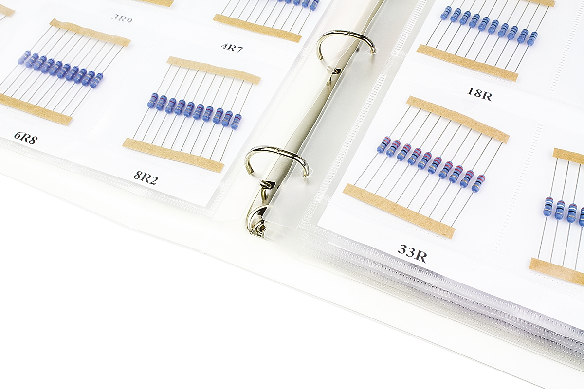 res-kit-rox1srs TE Connectivity, RGP Metal Film, Through Hole 80 Resistor Kit, 1 Ω → 1 MΩ