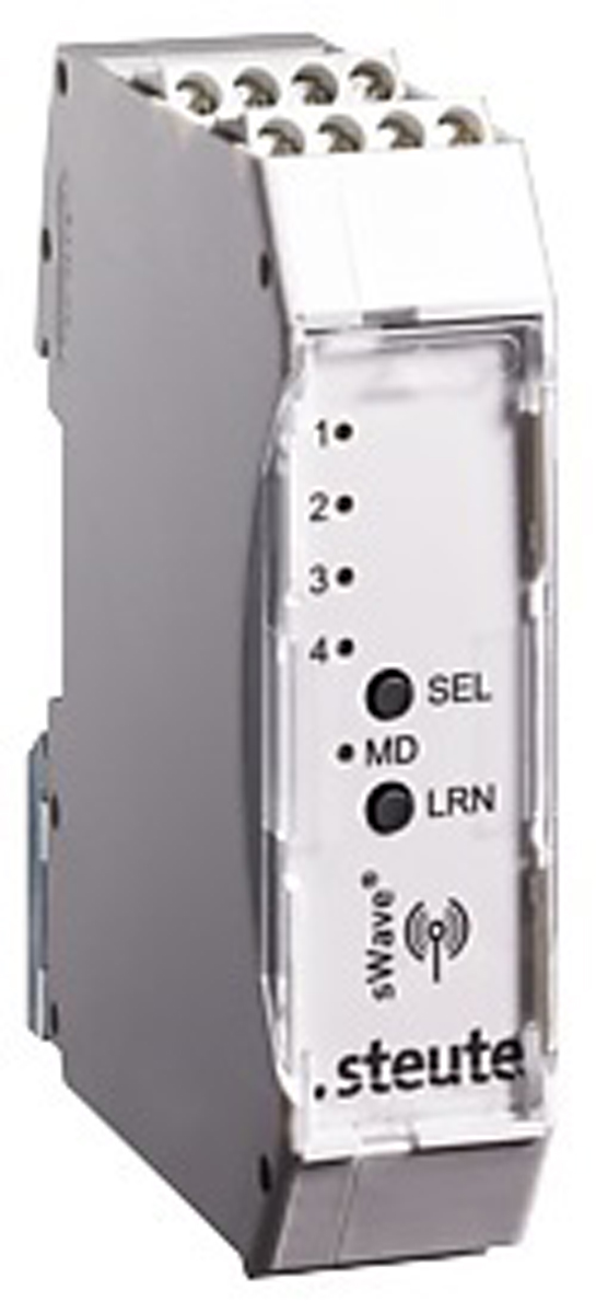 Steute Remote Control Base Station RF Rx SW868 4S 24VDC, Receiver, 868.3 MHz