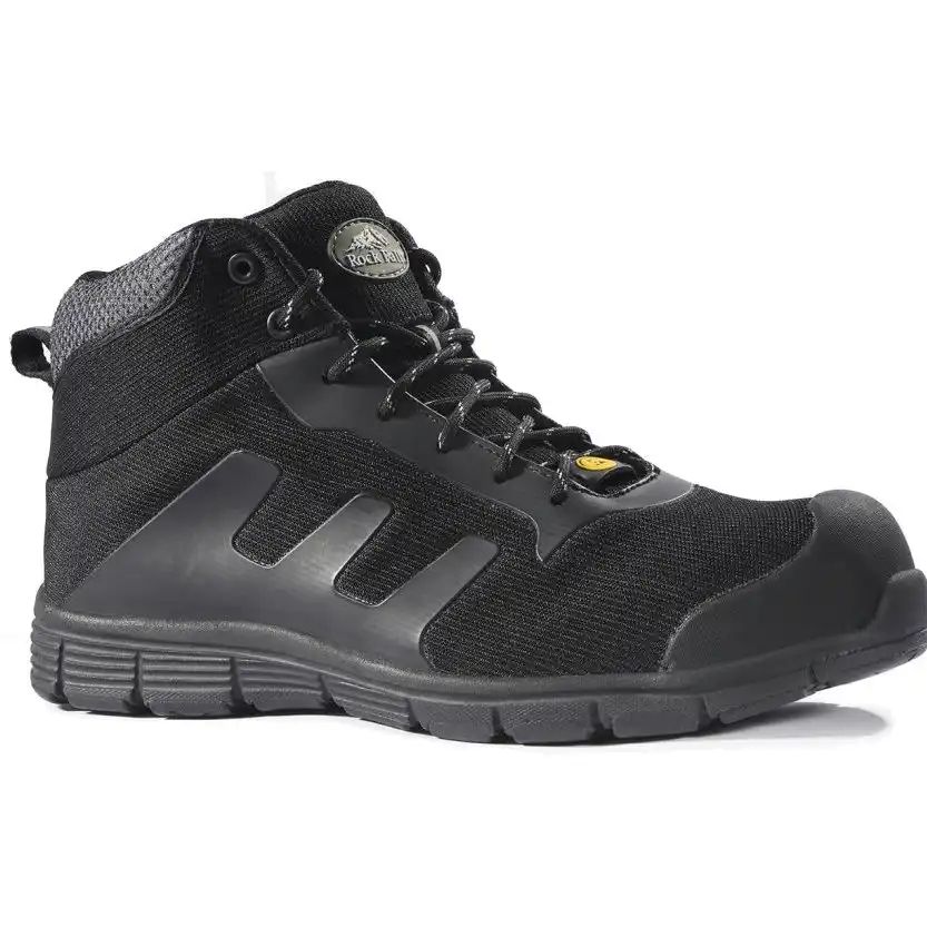 Rockfall RF120 Black Safety Boots 10