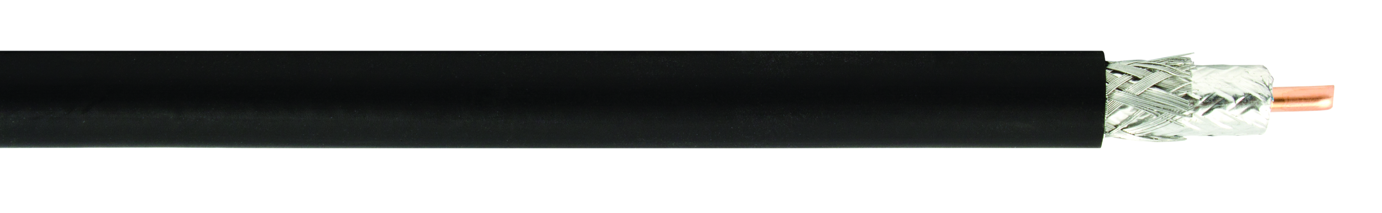 Adaltra RF400 Series, 100 m, RF400 Coaxial Coaxial Cable 50 Ω, Black, Unterminated