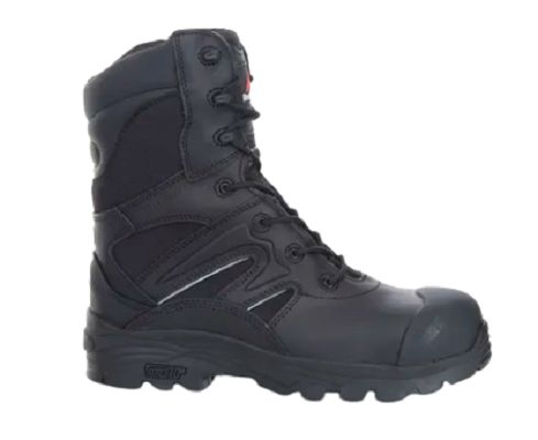 Goliath Titanium Black Fibreglass Toe Capped Unisex Safety Boots 8, EU 35 EN ISO 20345:2011