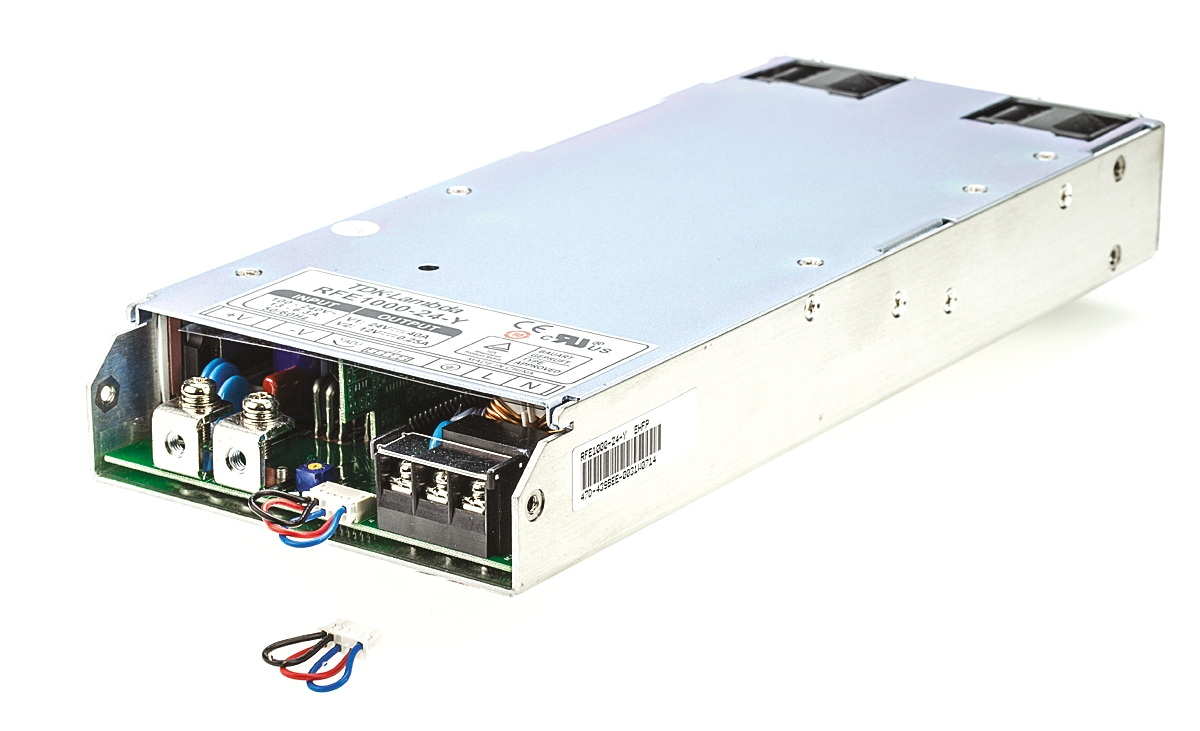 TDK-Lambda Switching Power Supply, RFE1000-24-Y 24V dc, 40A, 960 W, Input 85V ac to  265V ac