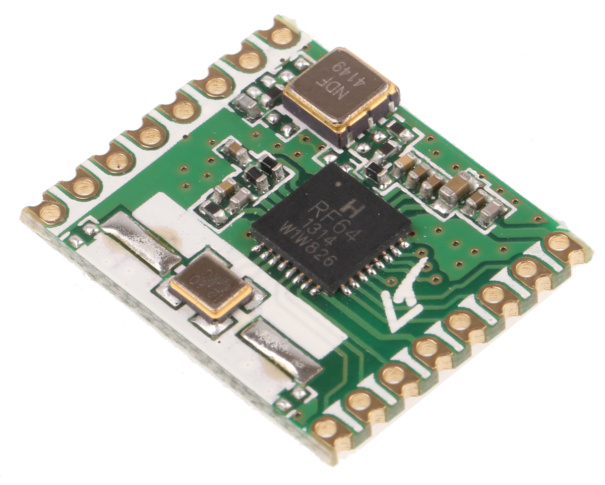 HopeRF RFM64W-433S2 RF Module FSK, OOK 433 MHz 3.6 V