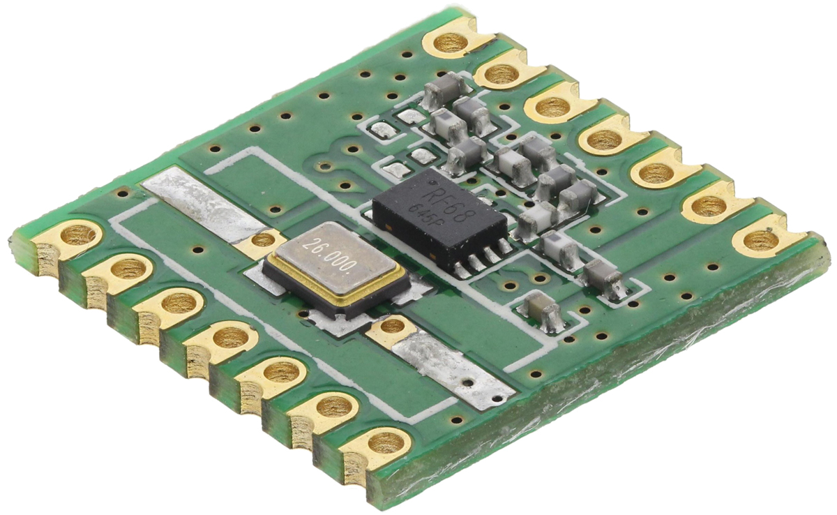 rfm68w-868-s2 HopeRF RFM68W-868-S2 RF Module FSK, OOK 868 MHz 3.6 V