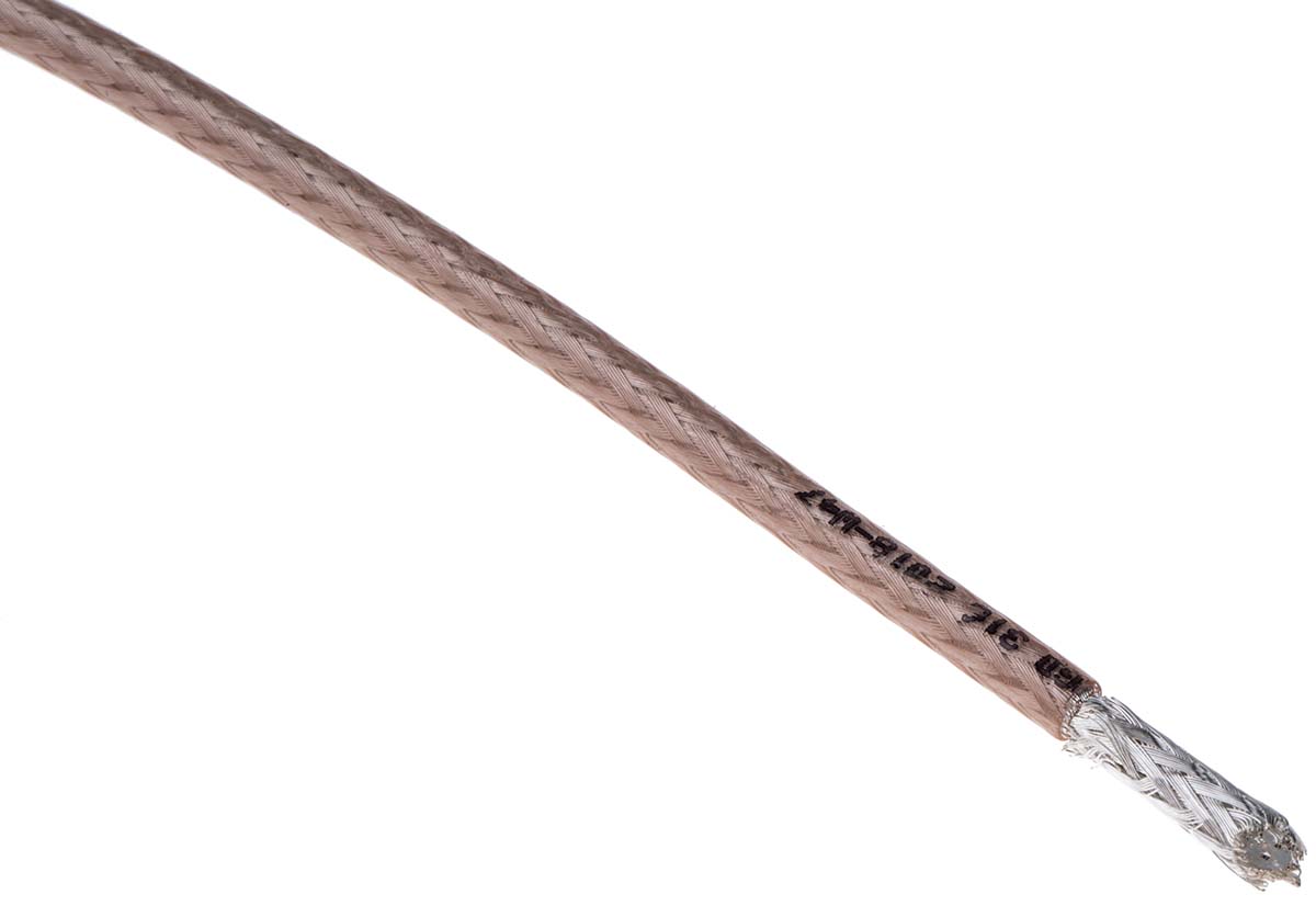 Quadrant Connectors, RG316/D Coaxial Coaxial Cable 50 Ω, Unterminated