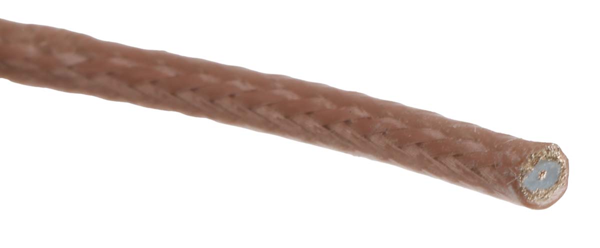 Quadrant Connectors RG 331166 DDSS SSeerriieess Series, 100 m, RG316/D Coaxial Coaxial Cable 50 Ω, Brown, Unterminated