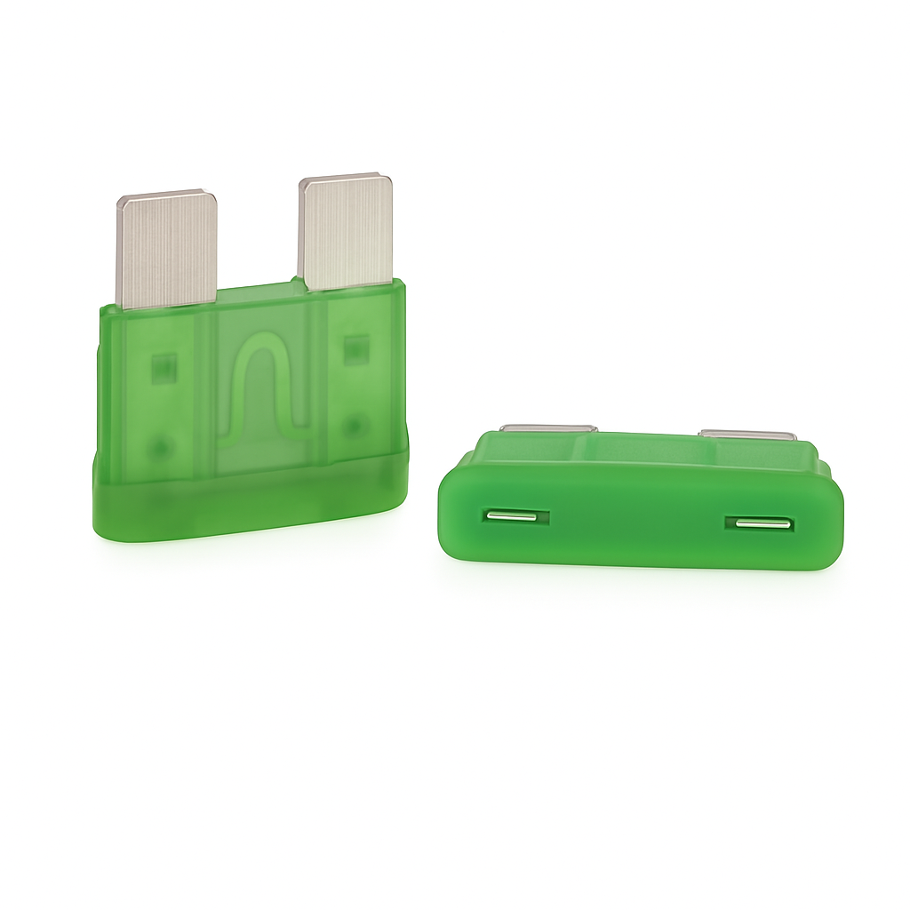 E-Pro 30A Automotive ATO Blade Fuse 32 V DC Fast Acting Green