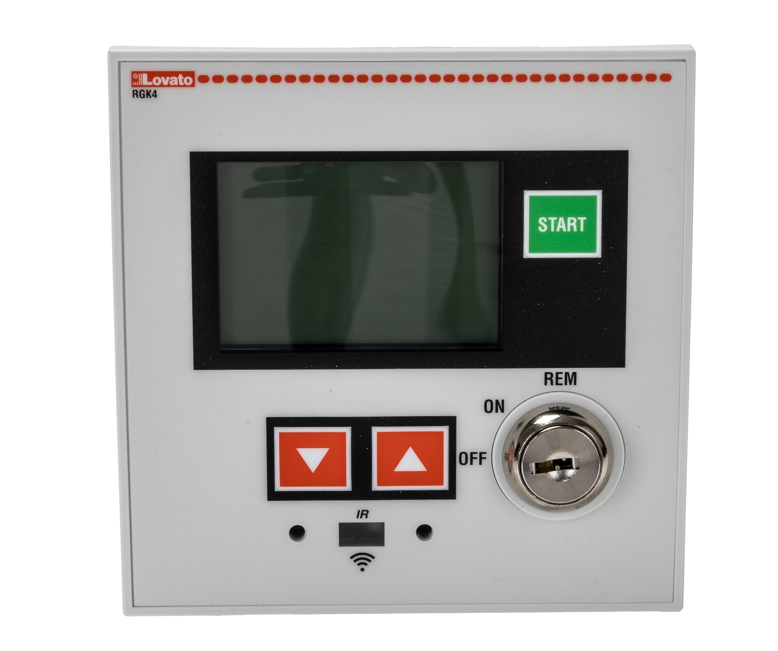 rgk420sa Lovato LCD Digital Panel Multifunction Meter for Frequency, TRMS Voltage, TRMS Current,  110 mm  x 110 mm