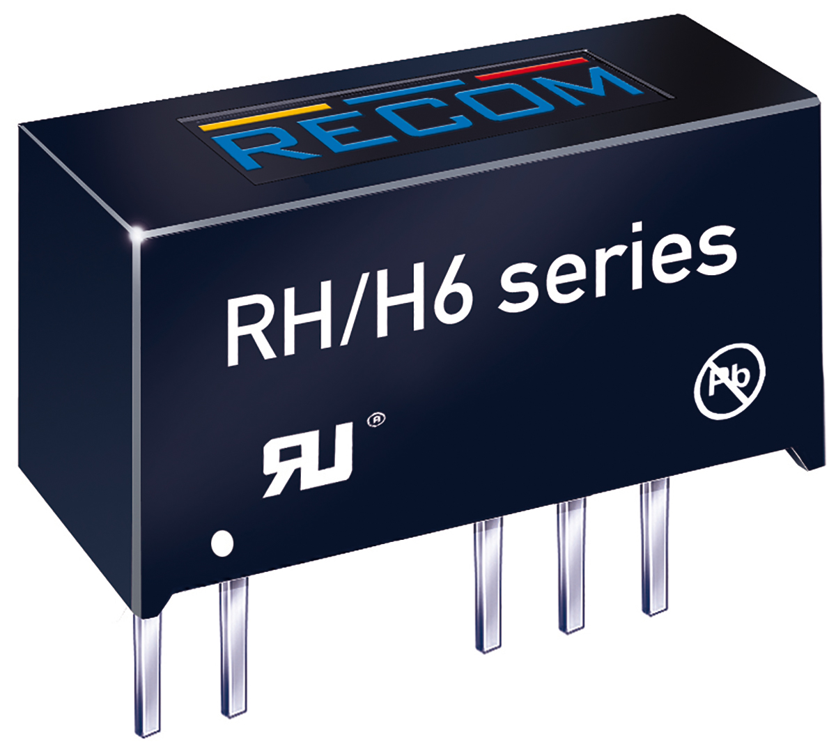 Recom RH DC/DC Converter, 12V dc/ 42 mA, 12V dc Input, 10.8V dc Input 1 W, Through Hole, 90 °C Max Temp -40 °C Min Temp,