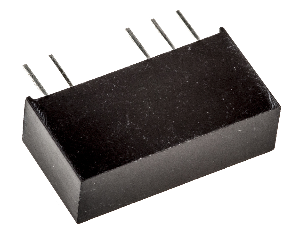 rh-1212d Recom RH DC/DC Converter, 12V, -12 V/ 42 mA, 13.2V dc Input, 10.8V Input 15 W, Through Hole, 90 °C Max Temp -40 °C Min
