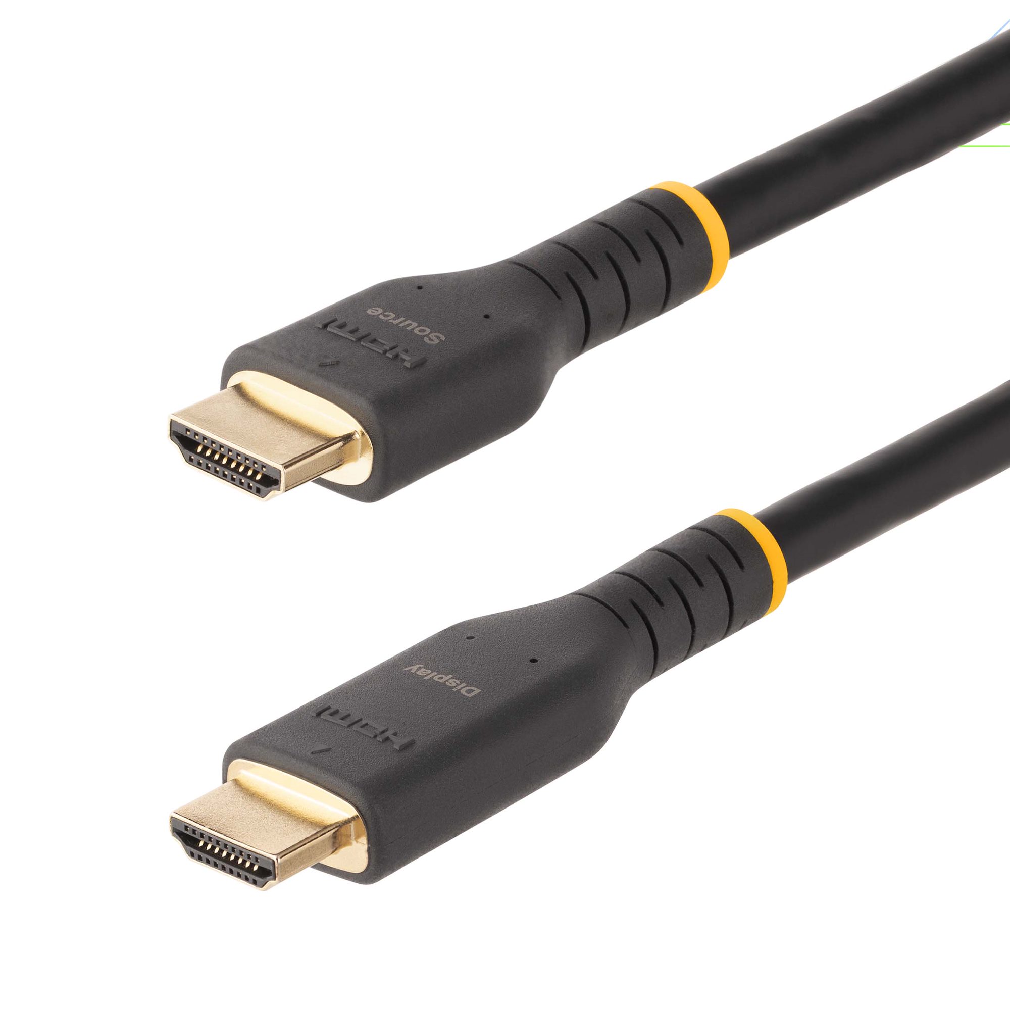 StarTech.com, 10 m 4K @ 60Hz HDMI Cable, - Male HDMI to Male HDMI, HDMI 2.0, Black