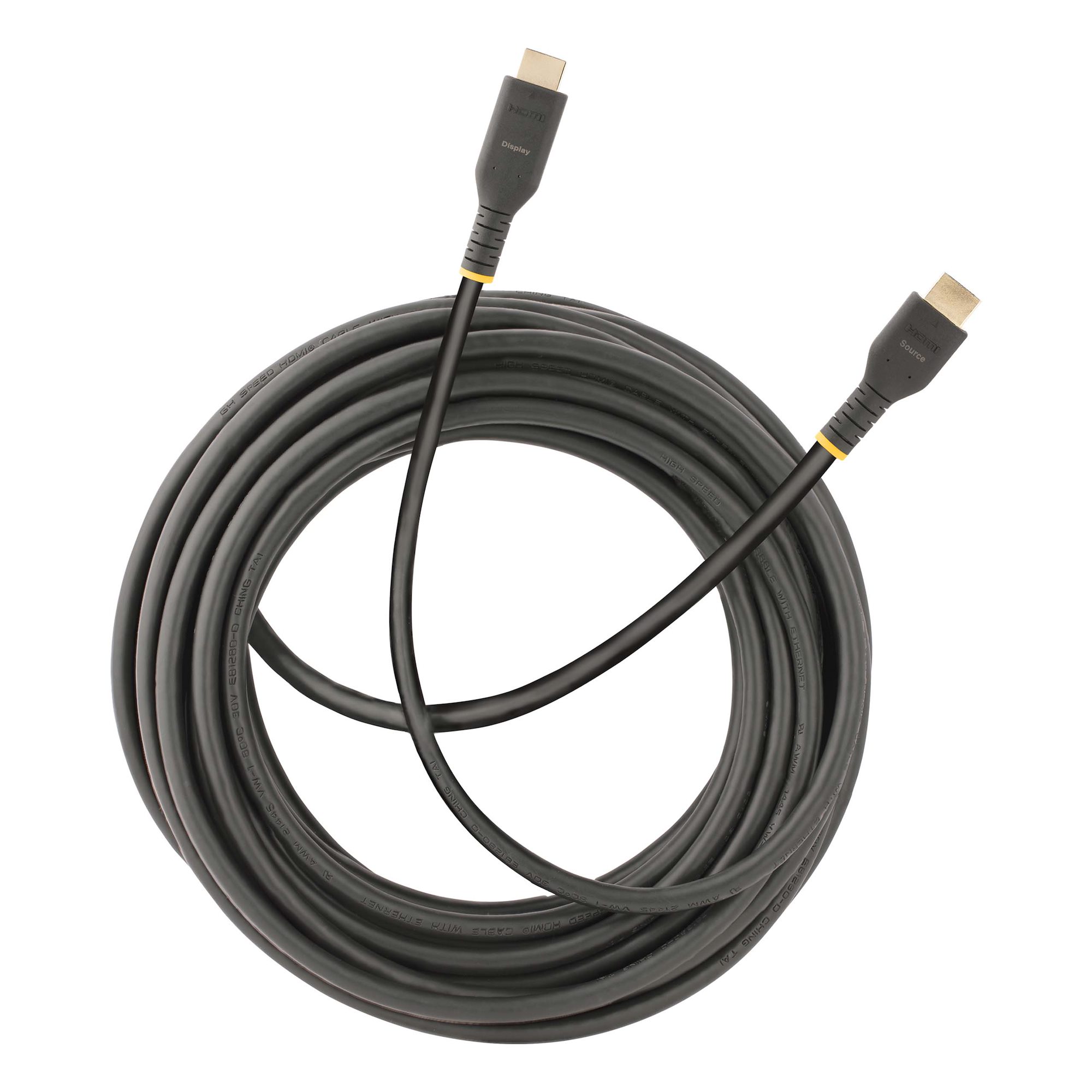 rh2a-10m-hdmi-cable StarTech.com, 10 m 4K @ 60Hz HDMI Cable, - Male HDMI to Male HDMI, HDMI 2.0, Black