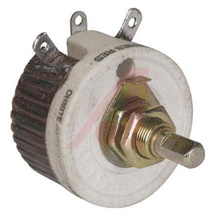 Arcol Ohmite 25 W 500 Ω Rheostat 0.222A, RHS500E