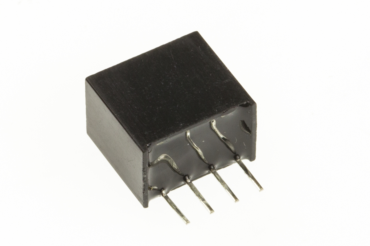 Recom RI DC/DC Converter, 5V dc/ 400 mA, 5V dc Input, 4.5V Input 2 W, Through Hole, 85 °C Max Temp -40 °C Min Temp,