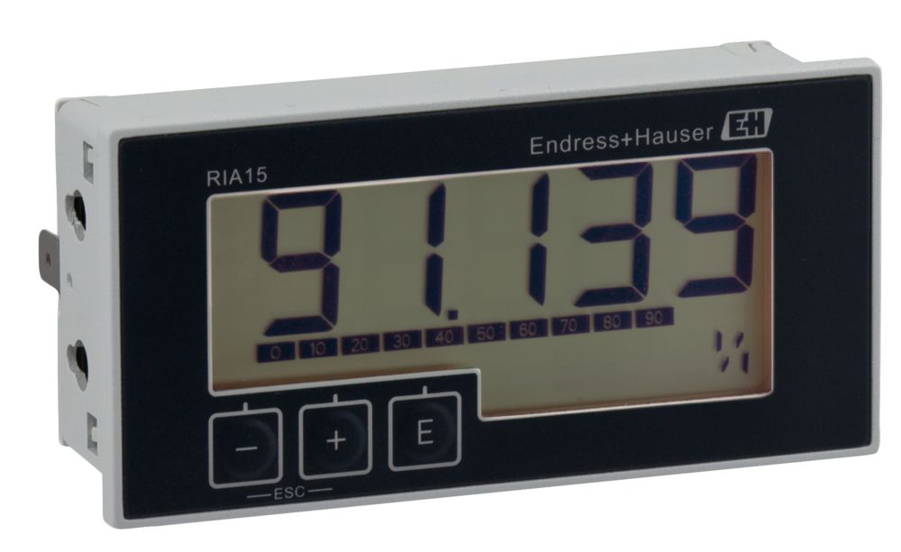 ria15-aaa3 Endress+Hauser RIA15 LCD Multi-Function Panel Meters for Current, HART Signal,  45 mm  x 92 mm