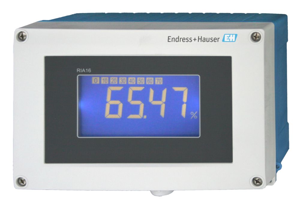ria16-ba2b Endress+Hauser RIA16 LCD Multi-Function Panel Meters for Current