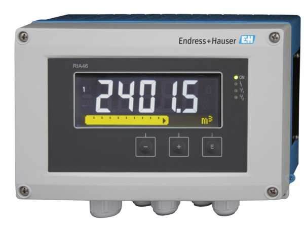 Endress+Hauser RIA46 LCD Multi-Function Panel Meters for Temperature, Resistance, Voltage, Current