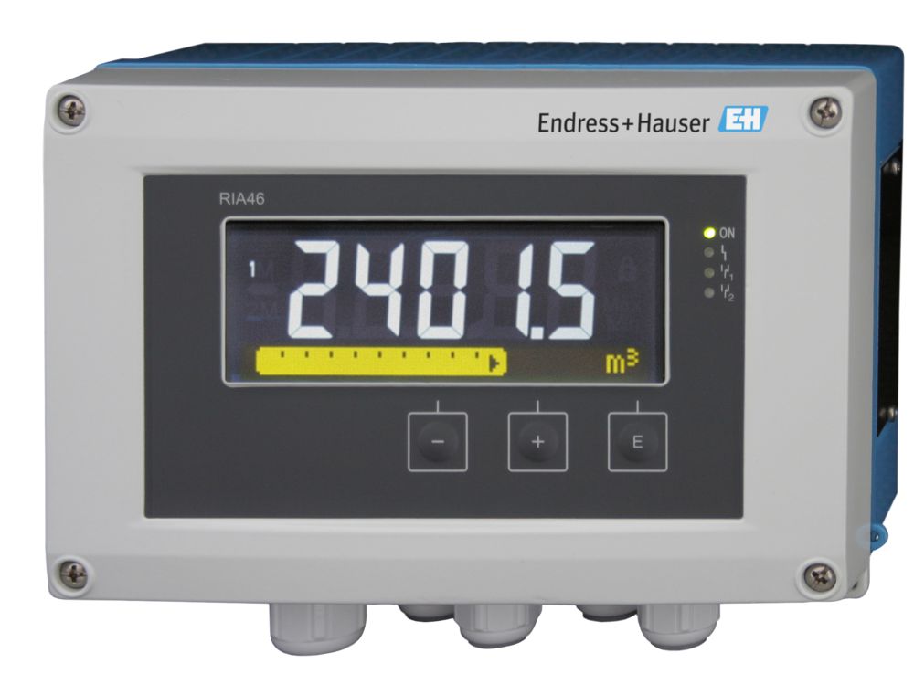 ria46-b1d2a Endress+Hauser RIA46 LCD Multi-Function Panel Meters for Current, Voltage, Temperature, Resistance
