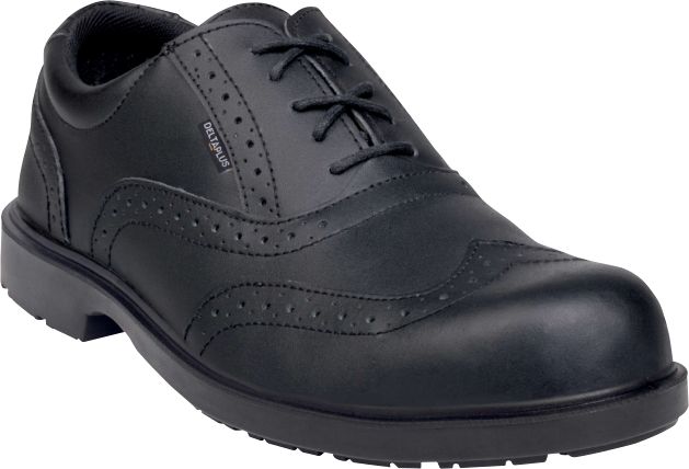 Delta Plus RICHMOND2 S1 SR Unisex Black Composite Safety Shoes, UK 11, EU 46