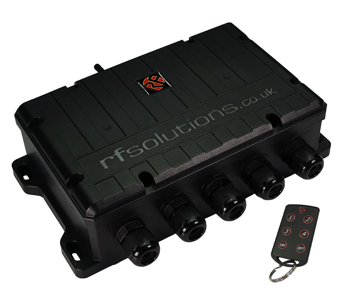 RF Solutions RIoT-FOB-8S4 Remote Control System,868 MHz 16 km