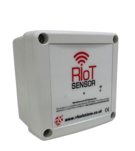 RF Solutions RIoT-SENW-SWT-8T4 Remote Control Fob, 868 MHz