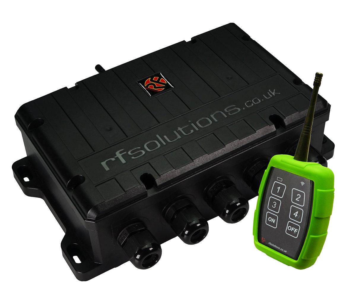 RF Solutions RIoT-TRAP-8S4 Remote Control System,868 MHz 16 km