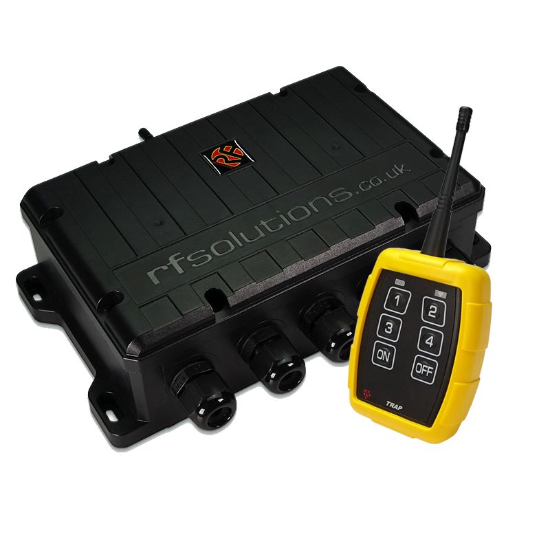 RF Solutions RIoT11-TRAP-9S4 Remote Control System,918 MHz 2 to 20 Km