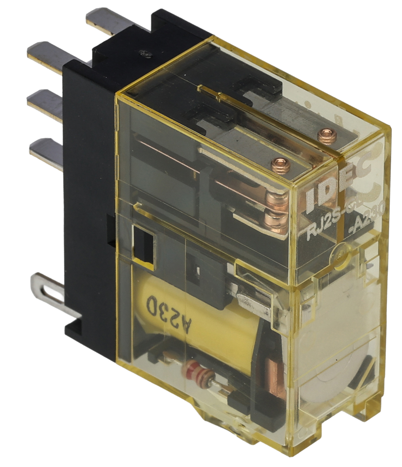 Idec Power Relay, 230V ac Coil, 8A Switching Current, DPDT