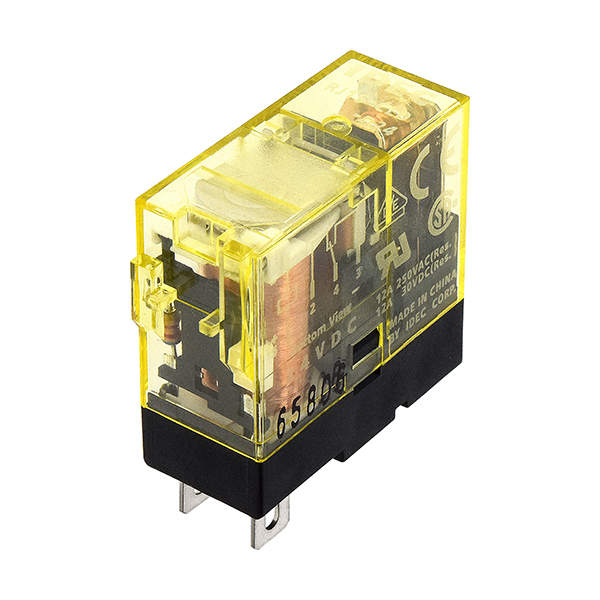 Idec Power Relay, 24V dc Coil, 8A Switching Current, DPDT