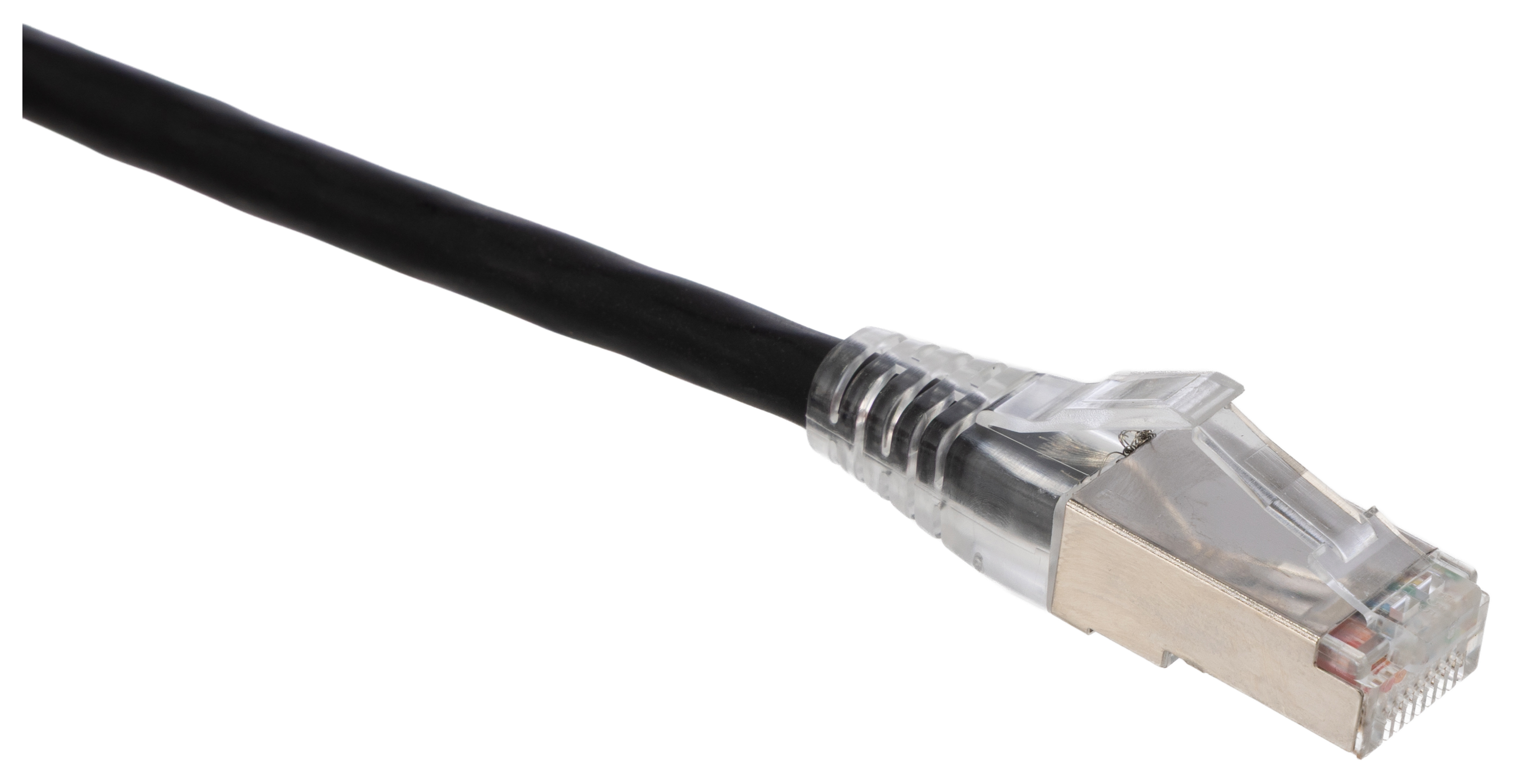 rj45c6abk-70m HellermannTyton Connectivity RJ45, 7 m Cat6a Ethernet Cable, Black, S/FTP Low Smoke Zero Halogen Sheath
