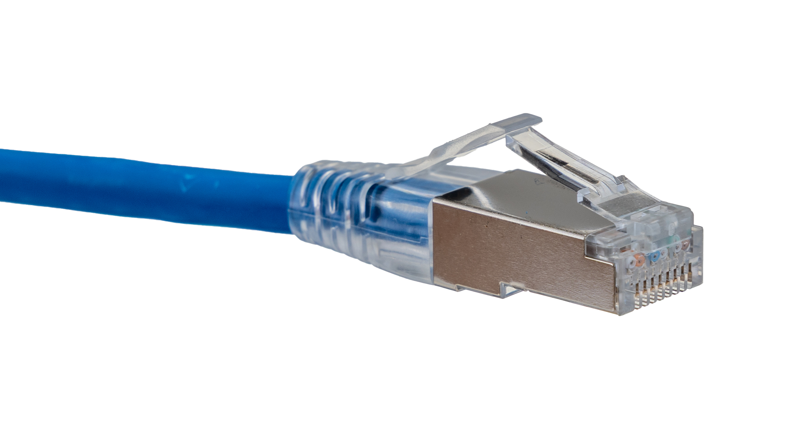 rj45c6abl-100m HellermannTyton Connectivity RJ45, 10 m Cat6a Ethernet Cable, Blue, S/FTP Low Smoke Zero Halogen Sheath