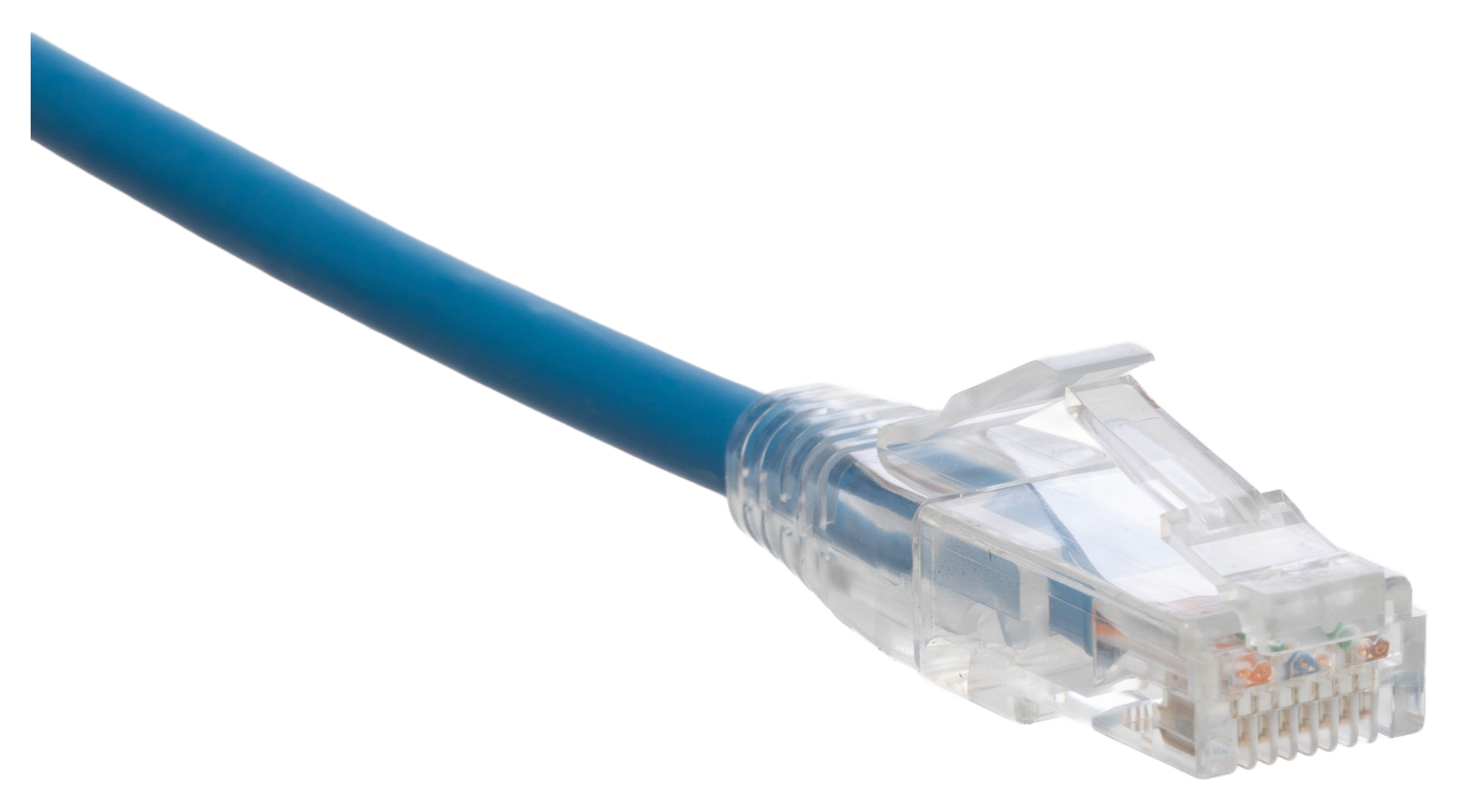 rj45ngb-100mbl HellermannTyton Connectivity Category 6, 10 m Cat6 Cable, Blue RJ45 to, Unshielded Low Smoke Zero Halogen Sheath