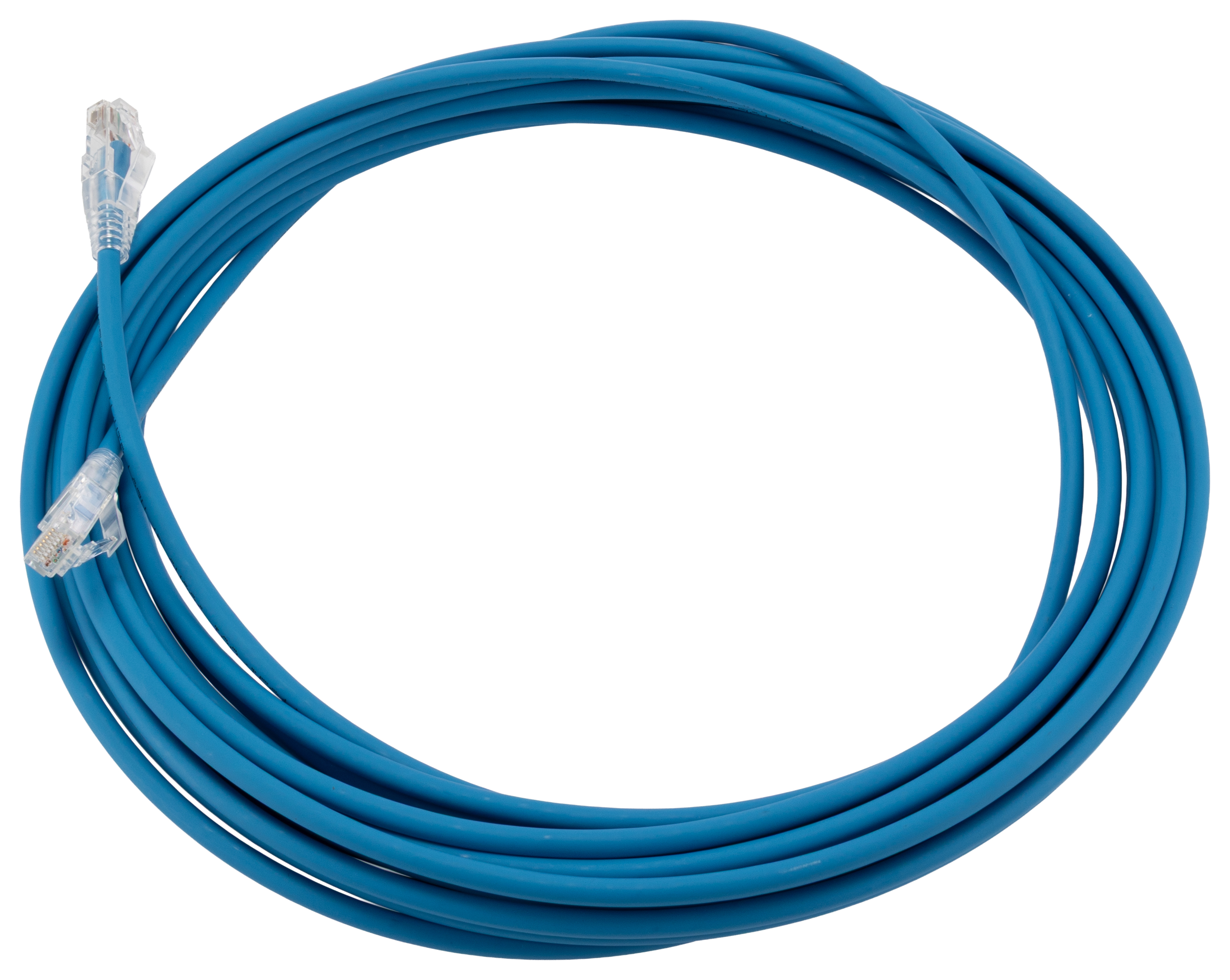 HellermannTyton Connectivity Category 6, 10 m Cat6 Cable, Blue RJ45 to, Unshielded Low Smoke Zero Halogen Sheath