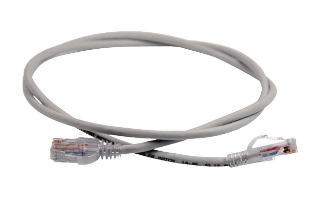 HellermannTyton Connectivity, 2 m Cat6 Ethernet Cable, Grey Straight to Male Straight Male, Unshielded Low Smoke Zero