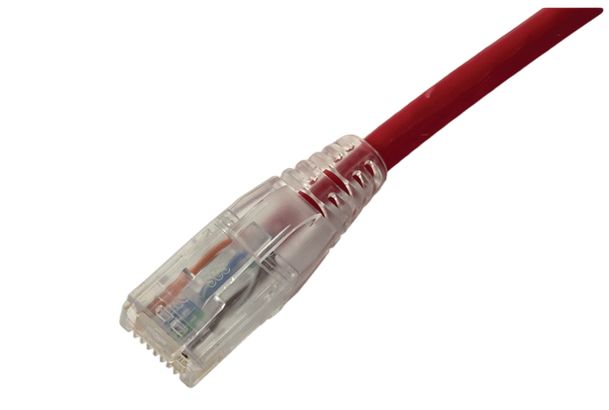 HellermannTyton Connectivity HT-DS-CATEGORY-6-RJ45NGB-LS0H-UNSHIELDED-PATCH-LEADS-R10, 2 m Cat6 Ethernet Cable, Red RJ45
