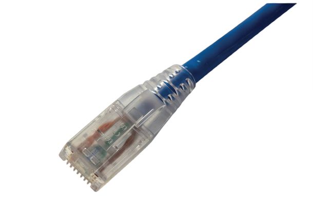 HellermannTyton Connectivity, 3 m Cat6 Ethernet Cable, Blue RJ45 to, Unshielded Low Smoke Zero Halogen Sheath
