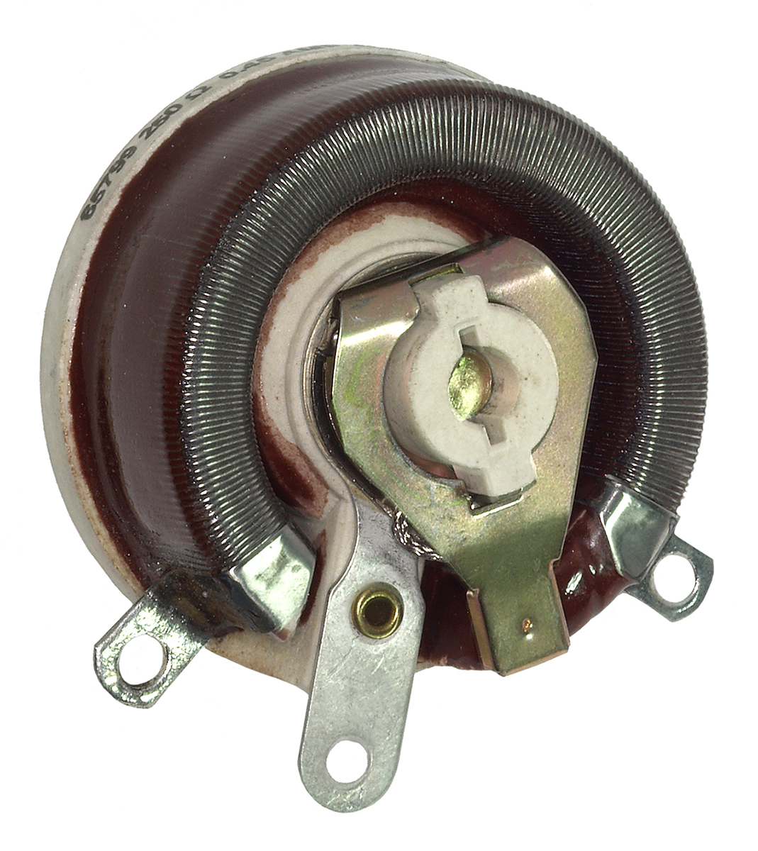 rjs4r0e Ohmite 50 W 4 Ω Rheostat 3.53A, RJS4R0E