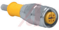 Turck Female 3 way M12 to Sensor Actuator Cable, 25 m