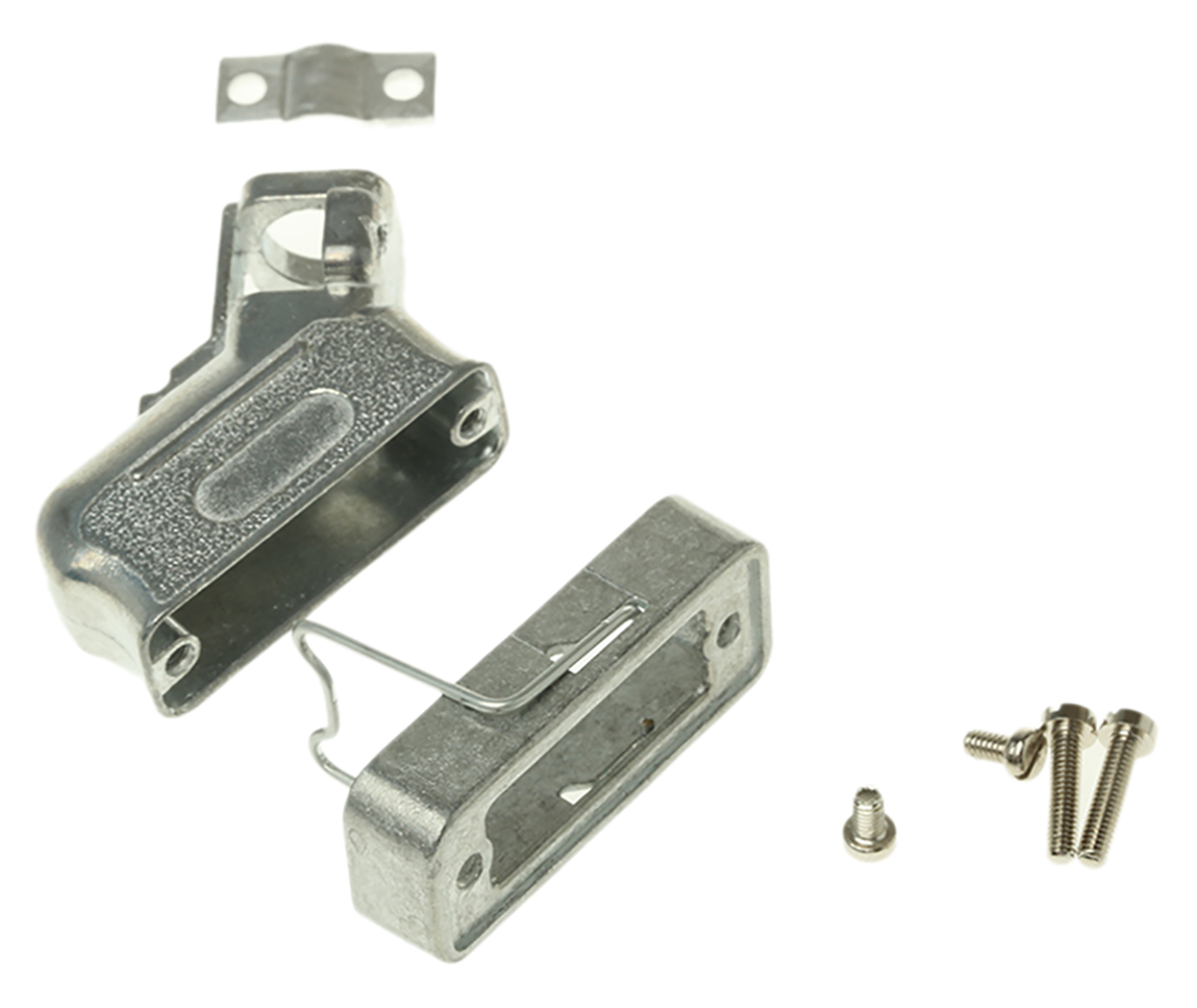 Cinch Solid Die Cast Right Angle D-Sub Backshell, 15 Way Strain Relief