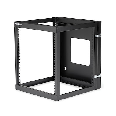 StarTech.com RK1219 Series Black 12 U Steel Server Rack , with 2 Post Frame, 50.2 mm, 647 mm Height 647 mm