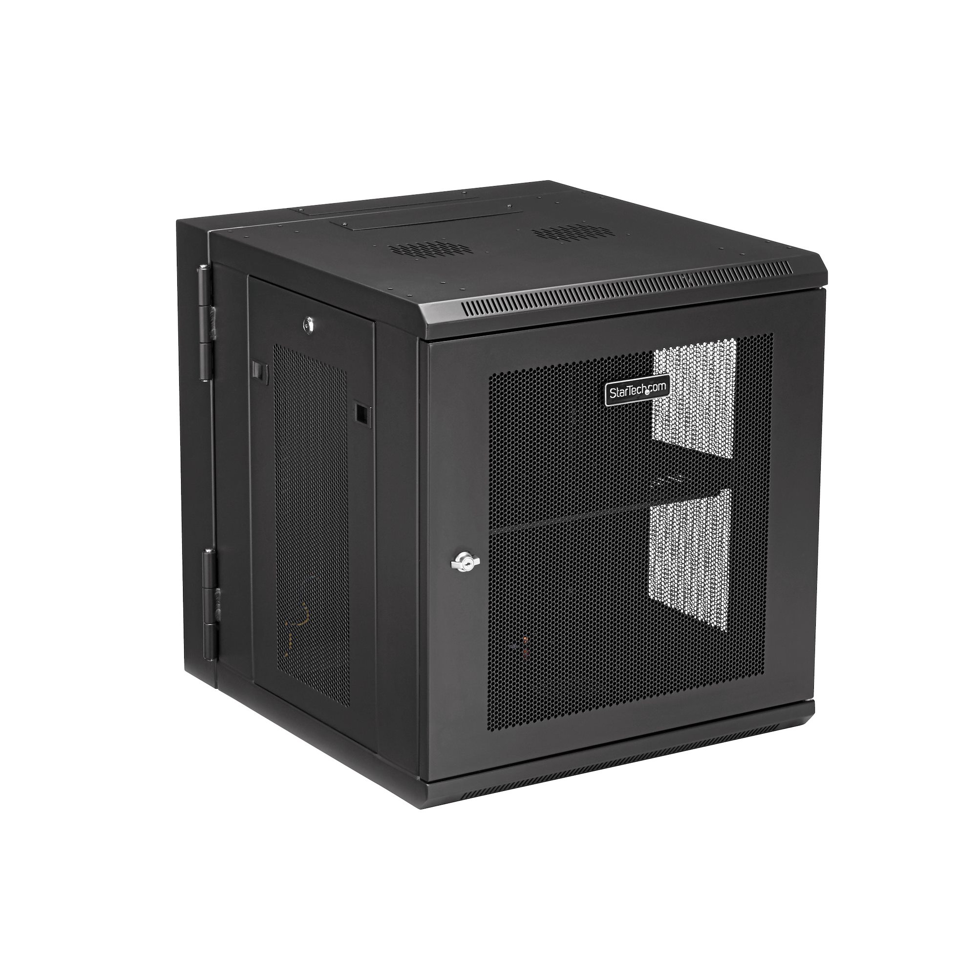 rk1224walhm StarTech.com Black 12 U Steel Server Rack , with Swing Frame, 1 mm Height 48 mm