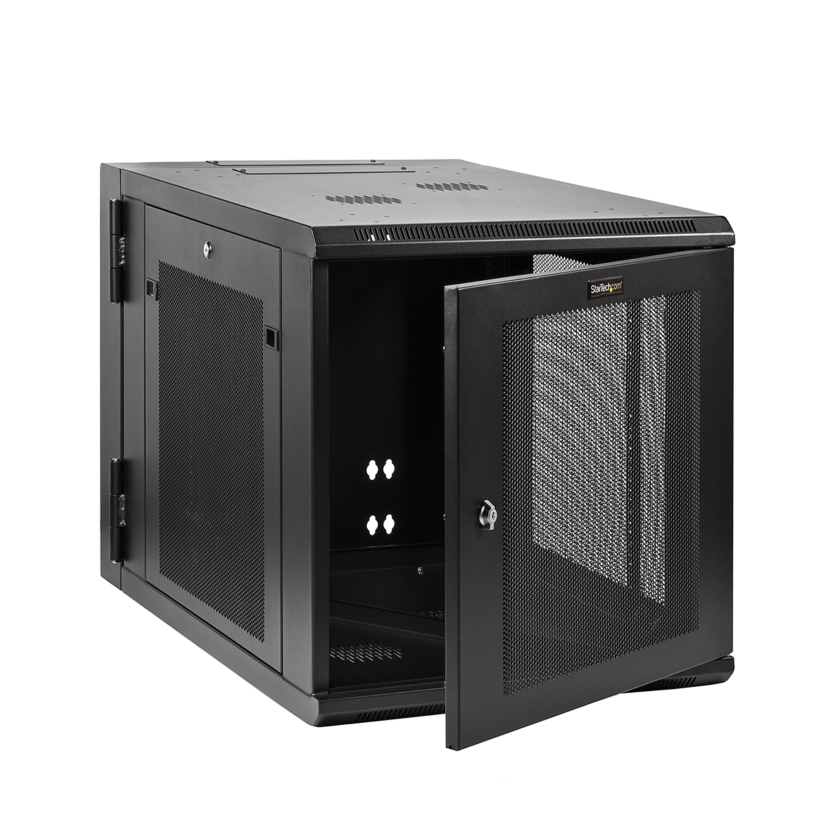 rk1232walhm StarTech.com Black 12 U Steel Server Rack , with Swing Frame, 1 mm Height 48 mm